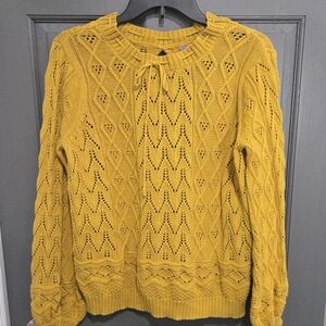 Women's Mustard Sweater